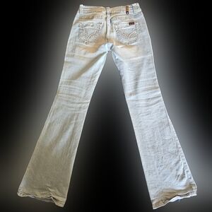 Y2K Zana Di jeans. Vey Light blue color size 7